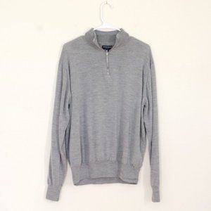 Petter Millar Collection Merino Wool Grey Men's Sweater